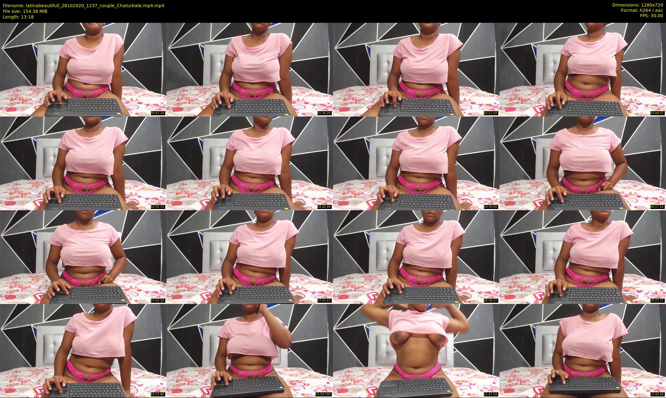 latinabeautifull — 14 minute Chaturbate female cam show recording, 720p, Oct 28, 2020