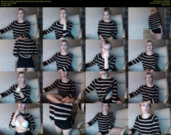 mallinia — 39 minute Chaturbate female cam show recording, 480p, Oct 28, 2020