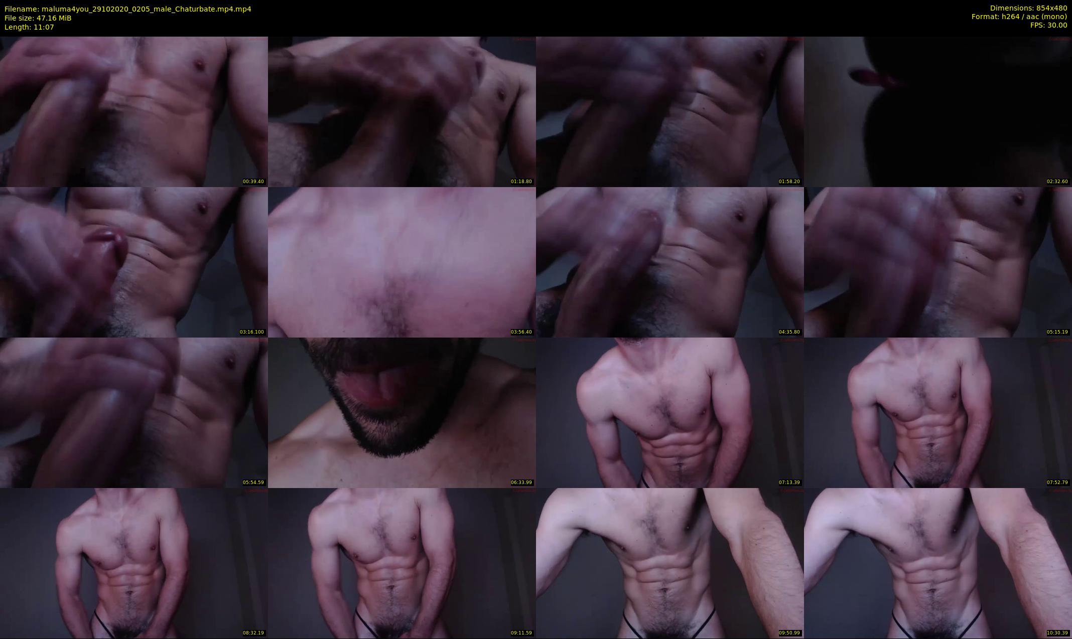 maluma4you — 12 minute Chaturbate male cam show recording, 480p, Oct 29, 2020