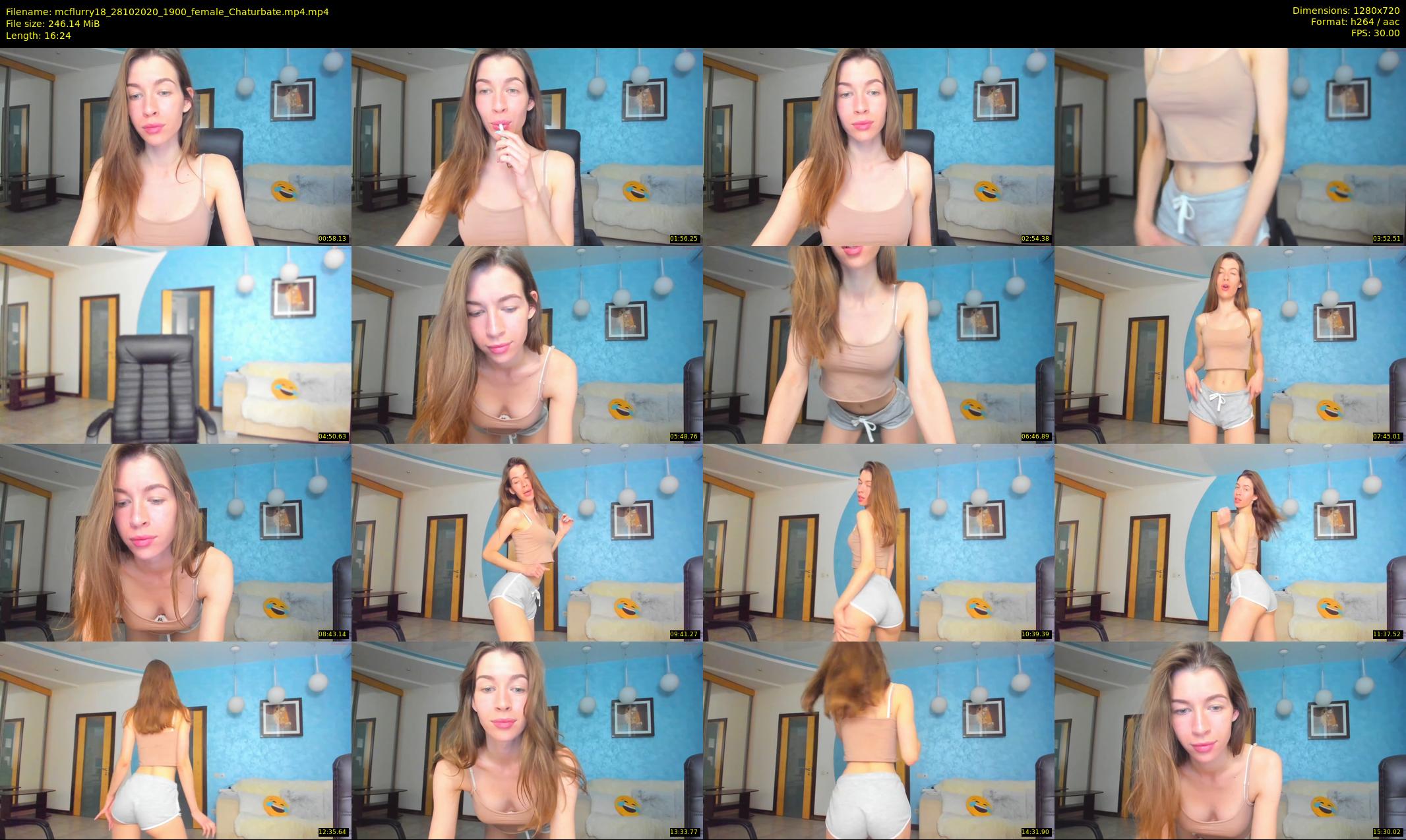 mcflurry18 — 17 minute Chaturbate female cam show recording, 720p, Oct 28, 2020