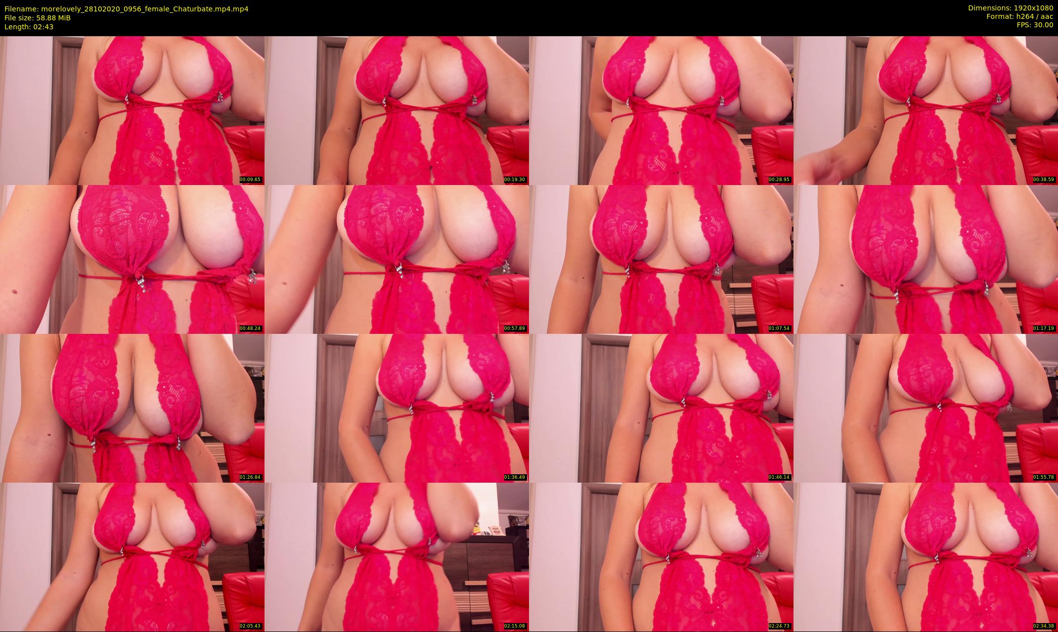 morelovely — 3 minute Chaturbate female cam show recording, 1080p, Oct 28, 2020