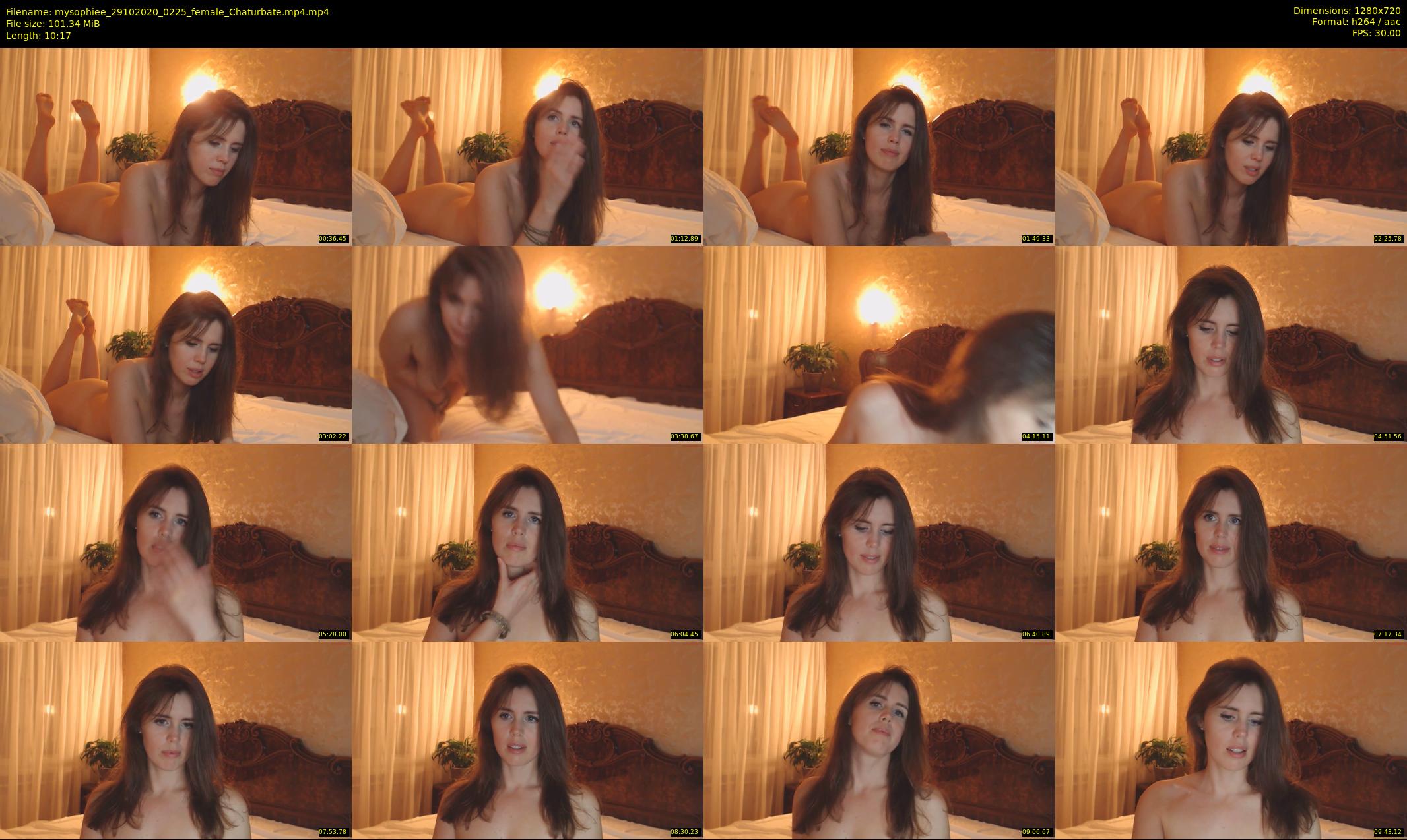 mysophiee — 11 minute Chaturbate female cam show recording, 720p, Oct 29, 2020