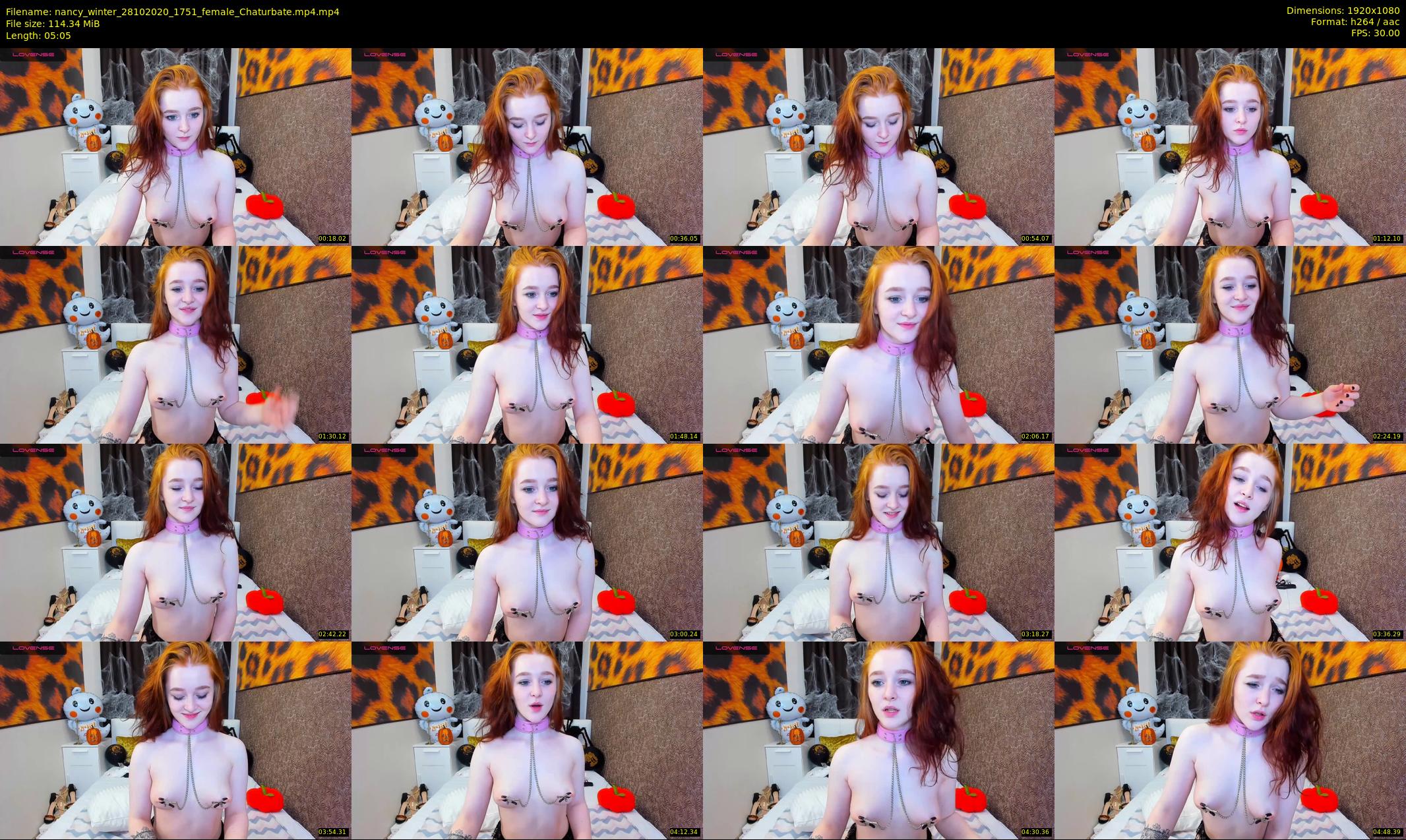 nancy_winter — 6 minute Chaturbate female cam show recording, 1080p, Oct 28, 2020