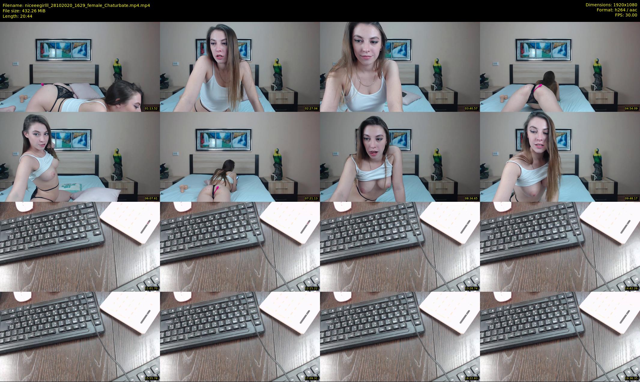 niceeegirlll — 21 minute Chaturbate couple cam show recording, 1080p, Oct 28, 2020