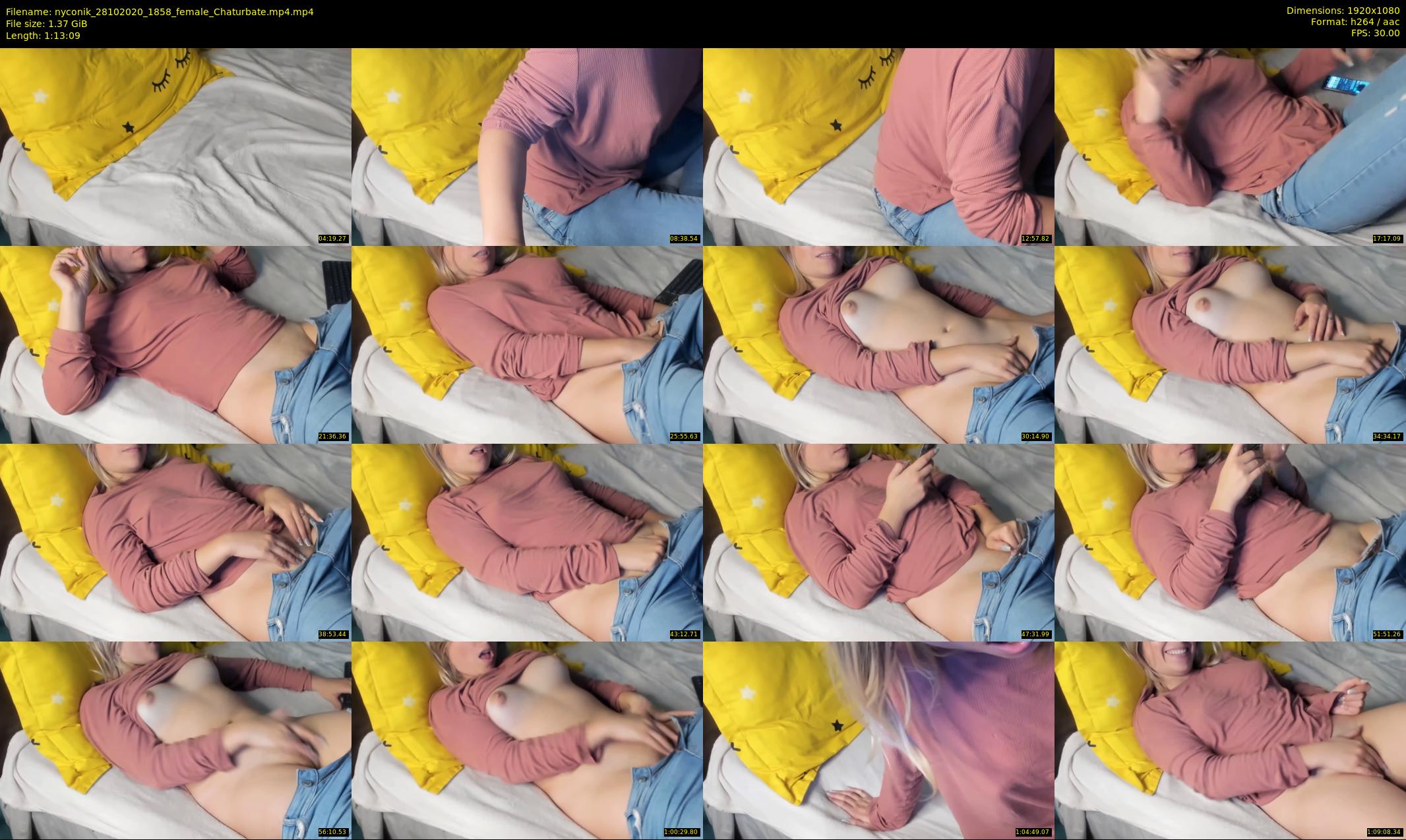 nyconik — 74 minute Chaturbate female cam show recording, 1080p, Oct 28, 2020