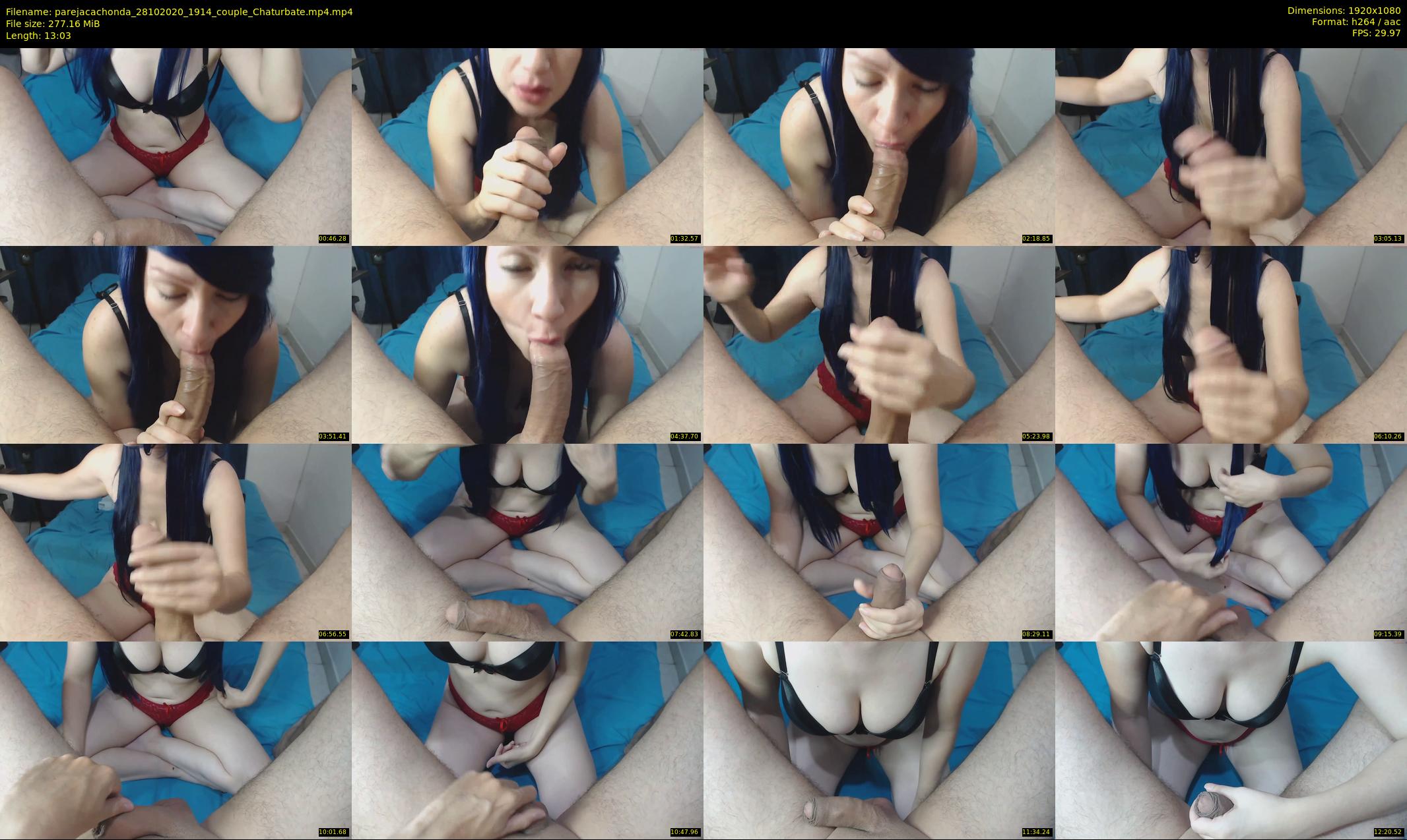 parejacachonda — 14 minute Chaturbate couple cam show recording, 1080p, Oct 28, 2020