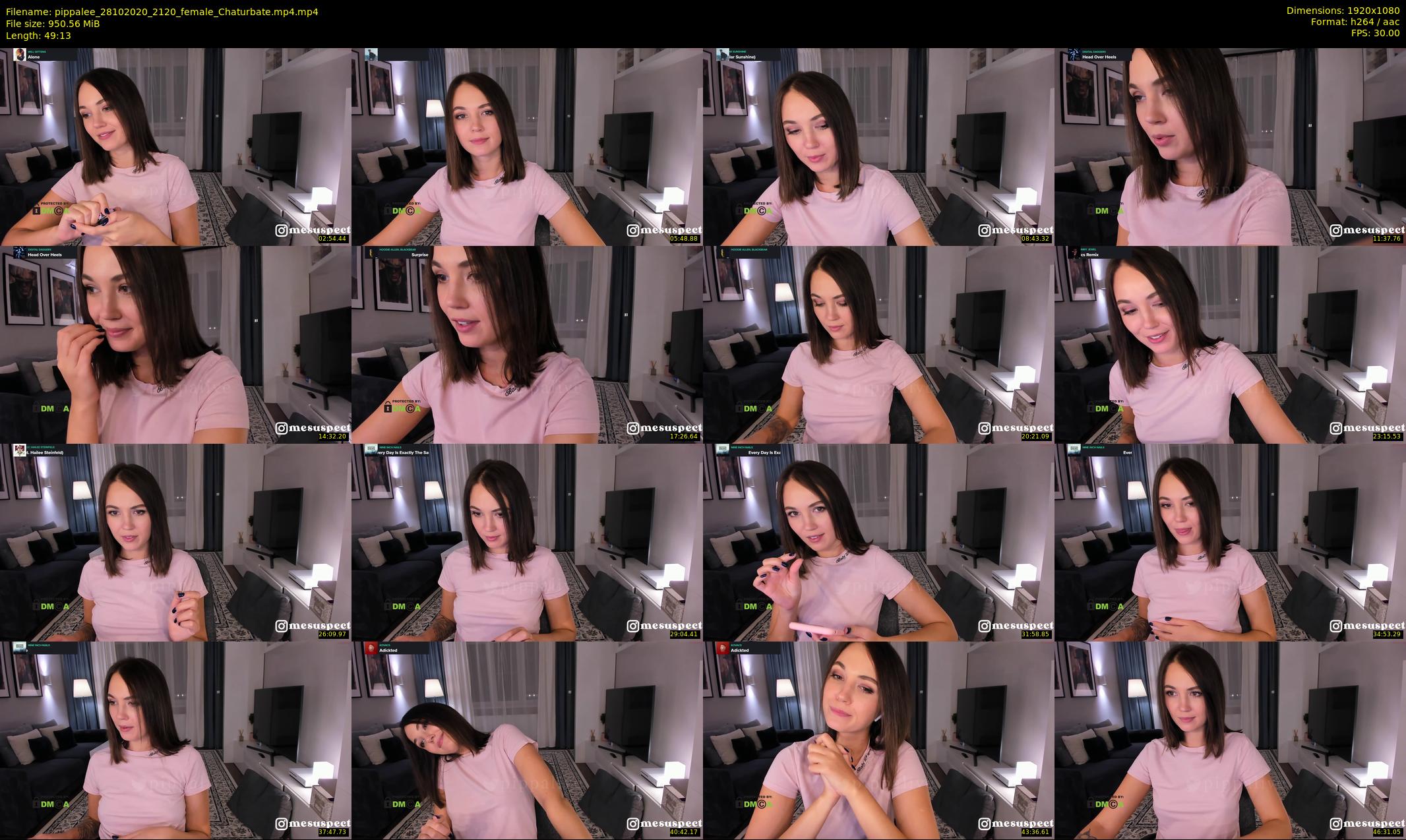 pippalee — 50 minute Chaturbate female cam show recording, 1080p, Oct 28, 2020