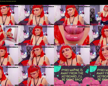 pyrowayne — 59 minute Chaturbate female cam show recording, 720p, Oct 29, 2020