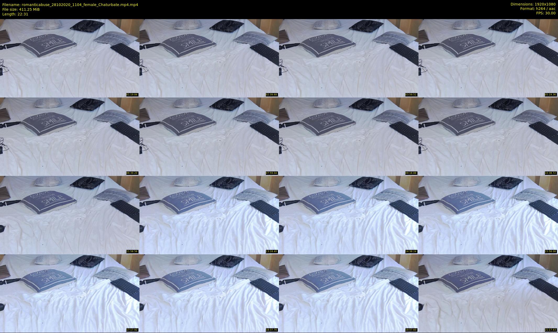 romanticabuse — 23 minute Chaturbate female cam show recording, 1080p, Oct 28, 2020