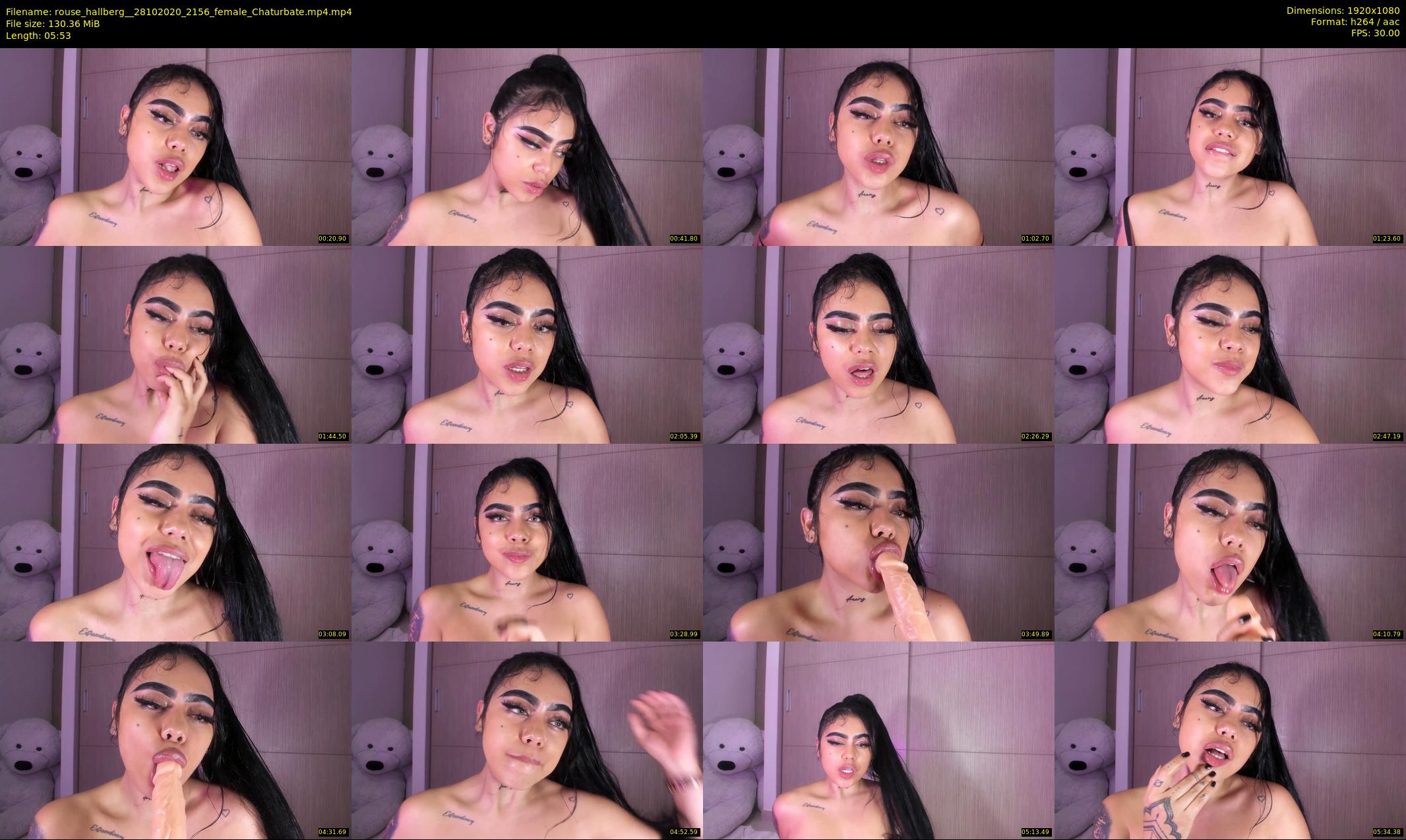rouse_hallberg_ — 6 minute Chaturbate female cam show recording, 1080p, Oct 28, 2020