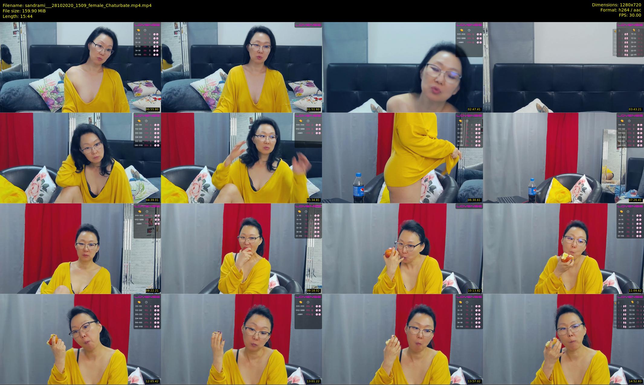 sandrami__ — 16 minute Chaturbate female cam show recording, 720p, Oct 28, 2020