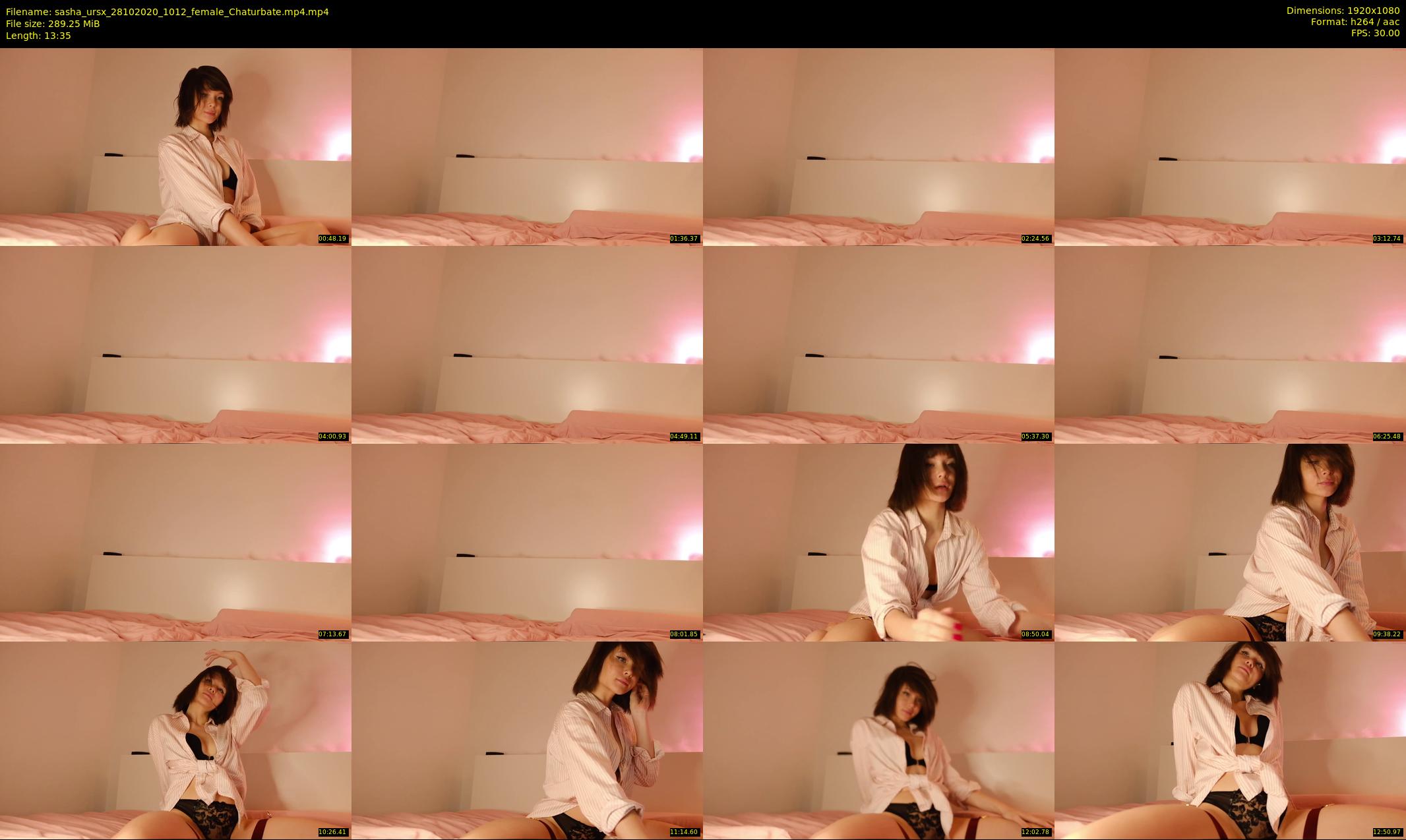 sasha_ursx — 14 minute Chaturbate female cam show recording, 1080p, Oct 28, 2020