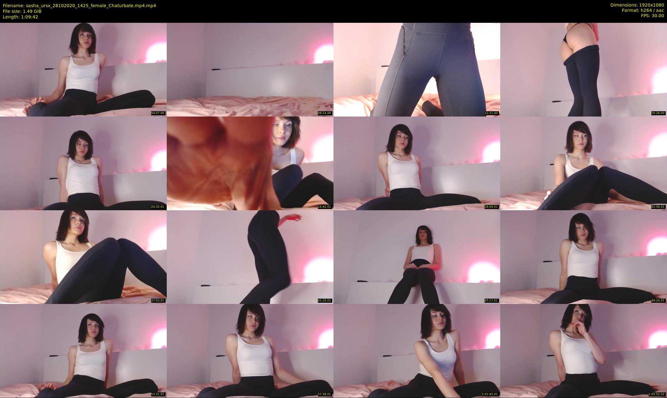 sasha_ursx — 70 minute Chaturbate female cam show recording, 1080p, Oct 28, 2020