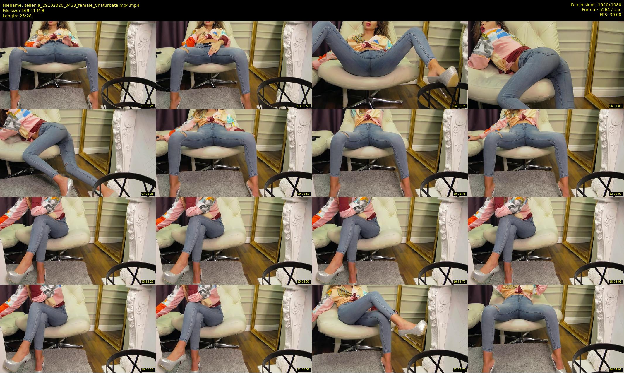 sellenia — 26 minute Chaturbate female cam show recording, 1080p, Oct 29, 2020