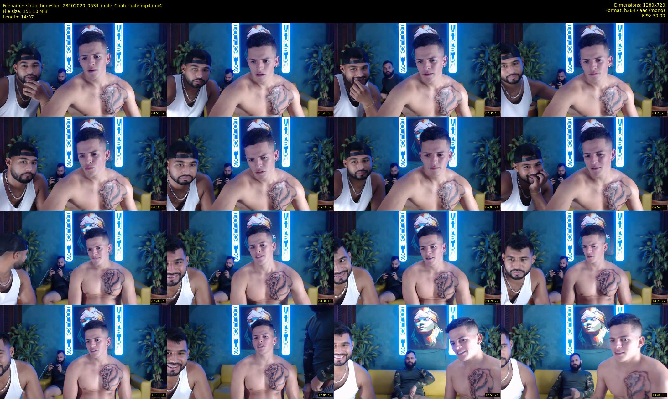 straigthguysfun — 15 minute Chaturbate male cam show recording, 720p, Oct 28, 2020
