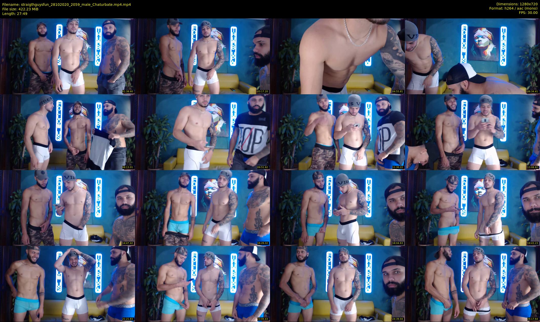 straigthguysfun — 28 minute Chaturbate male cam show recording, 720p, Oct 28, 2020