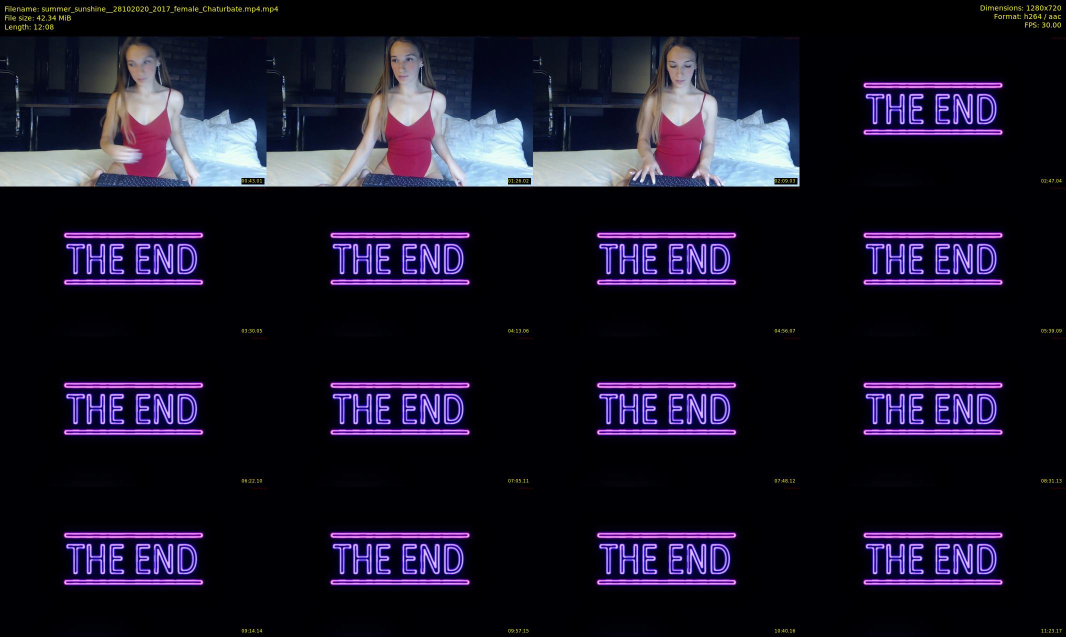 summer_sunshine_ — 13 minute Chaturbate female cam show recording, 720p, Oct 28, 2020