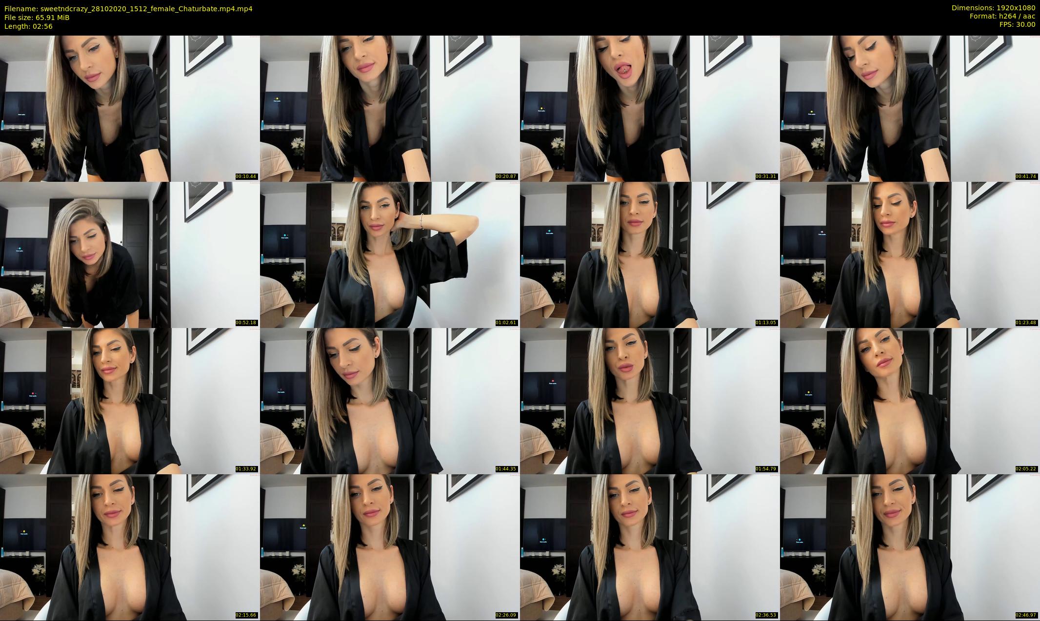 sweetndcrazy — 3 minute Chaturbate female cam show recording, 1080p, Oct 28, 2020