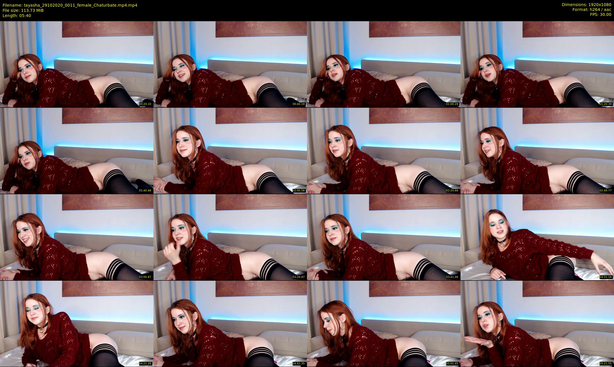 tayasha — 6 minute Chaturbate female cam show recording, 1080p, Oct 29, 2020
