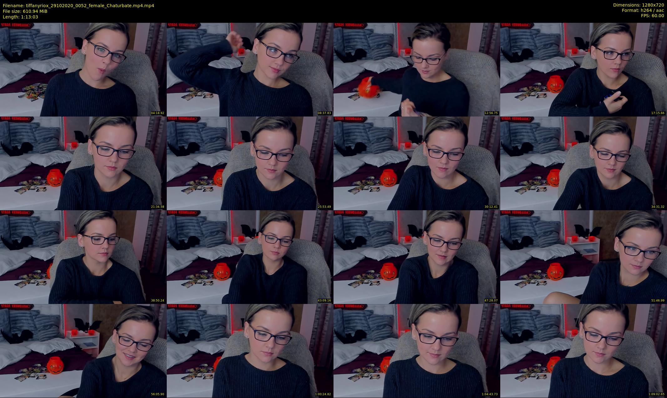 tiffanyriox — 74 minute Chaturbate female cam show recording, 720p, Oct 29, 2020