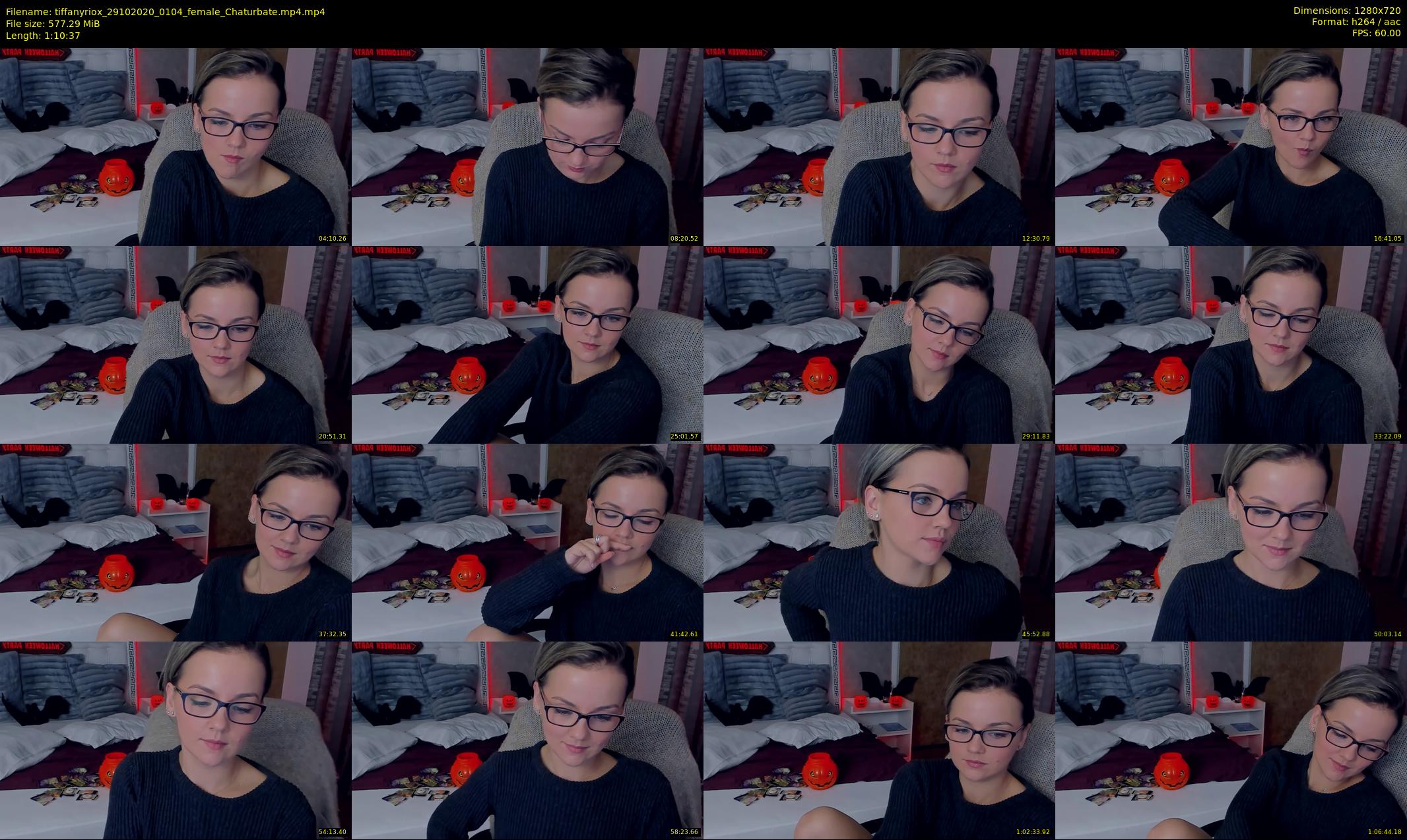 tiffanyriox — 71 minute Chaturbate female cam show recording, 720p, Oct 29, 2020