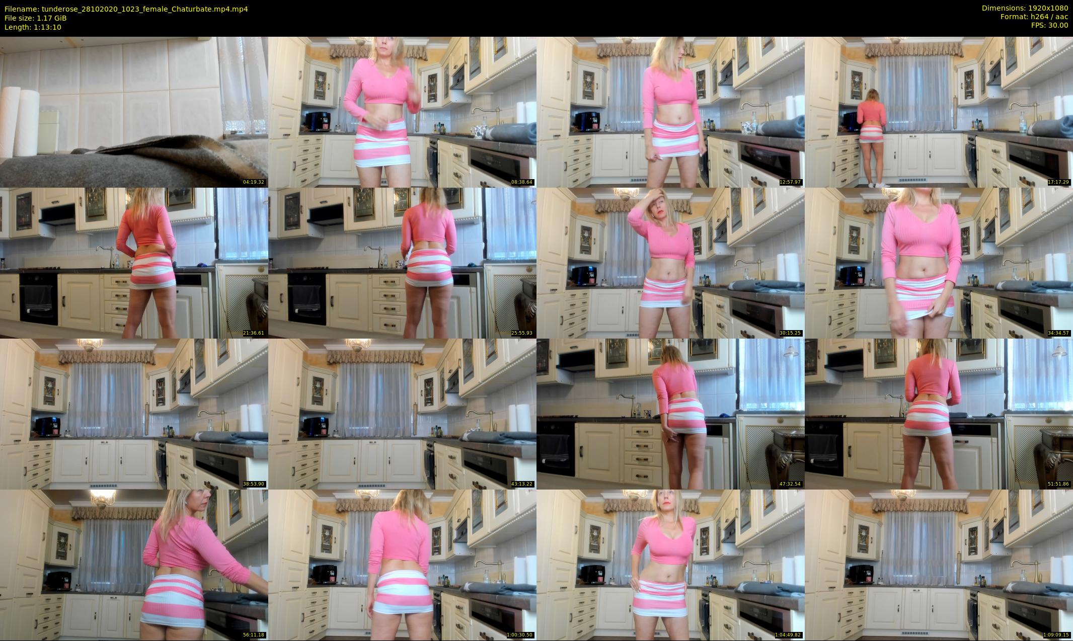 tunderose — 74 minute Chaturbate female cam show recording, 1080p, Oct 28, 2020