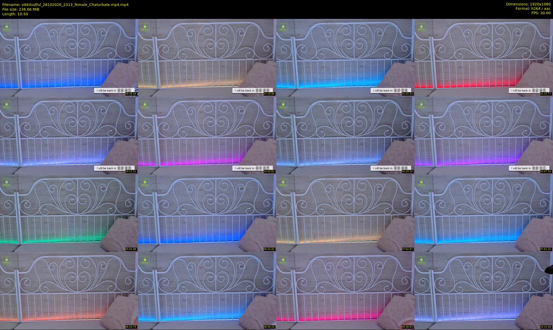 vikkilustful — 11 minute Chaturbate female cam show recording, 1080p, Oct 28, 2020