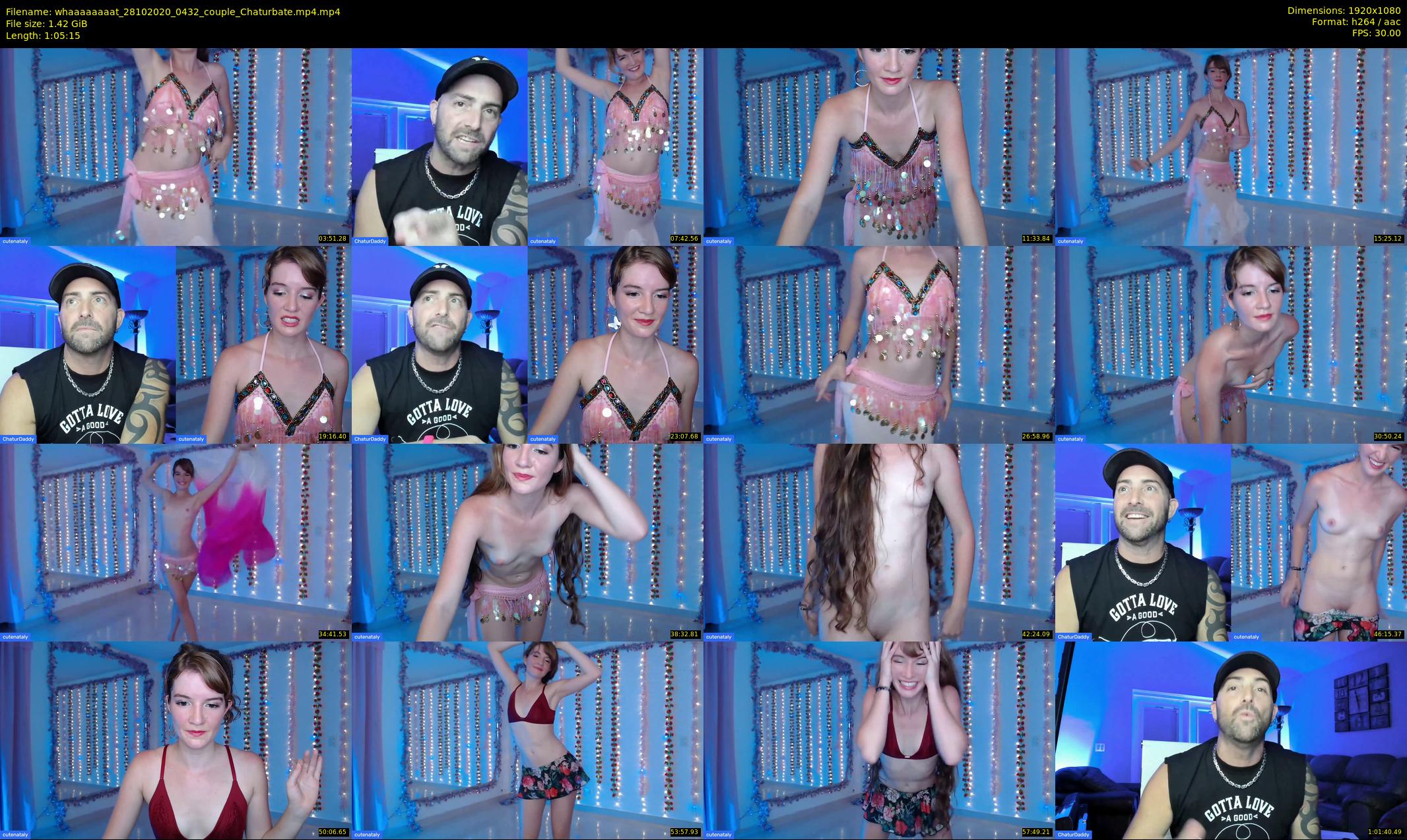 whaaaaaaaat — 66 minute Chaturbate couple cam show recording, 1080p, Oct 28, 2020