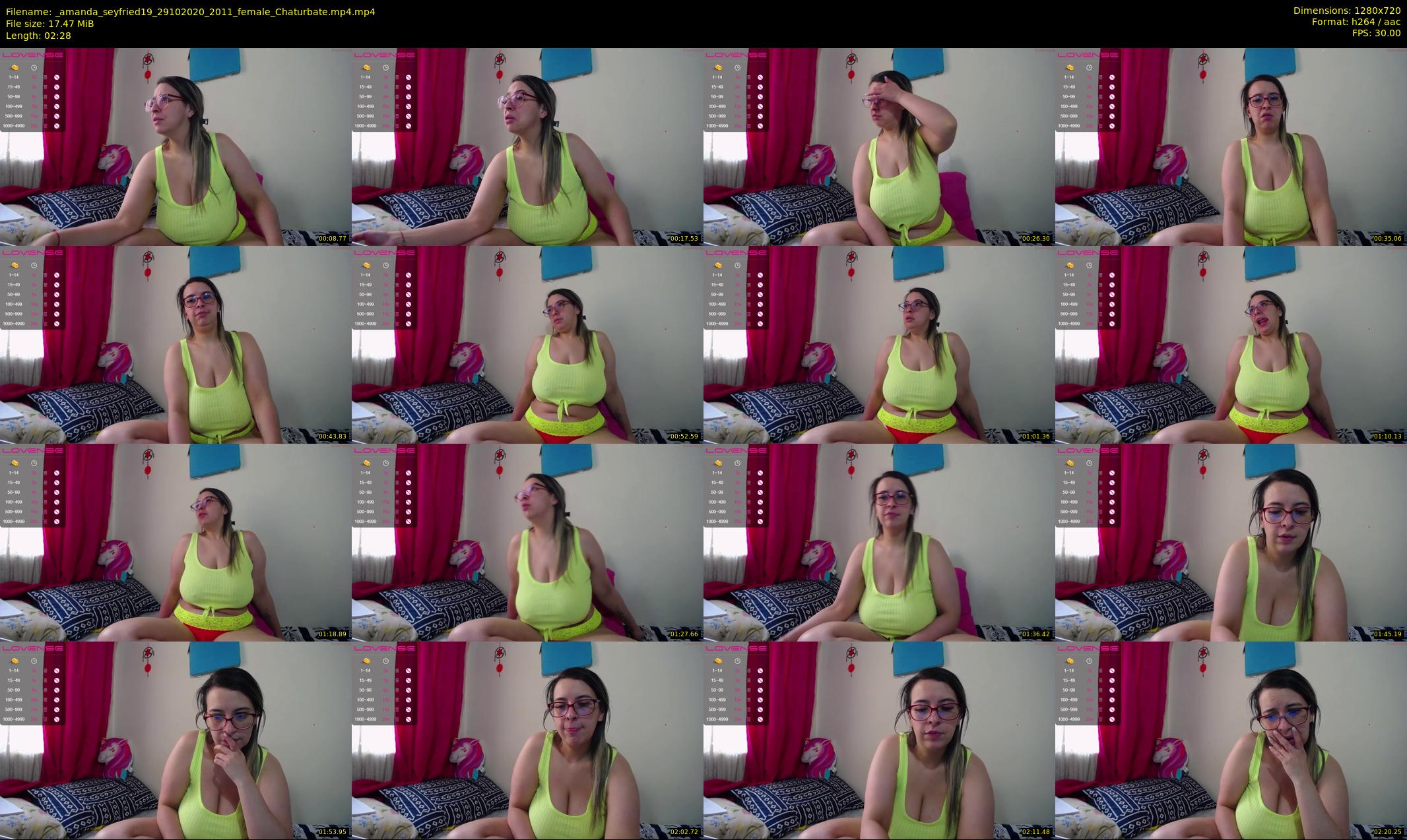 _amanda_seyfried19 — 3 minute Chaturbate female cam show recording, 720p, Oct 29, 2020