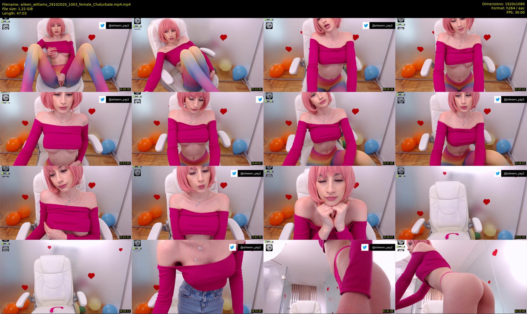 aileen_williams — 48 minute Chaturbate female cam show recording, 1080p, Oct 29, 2020