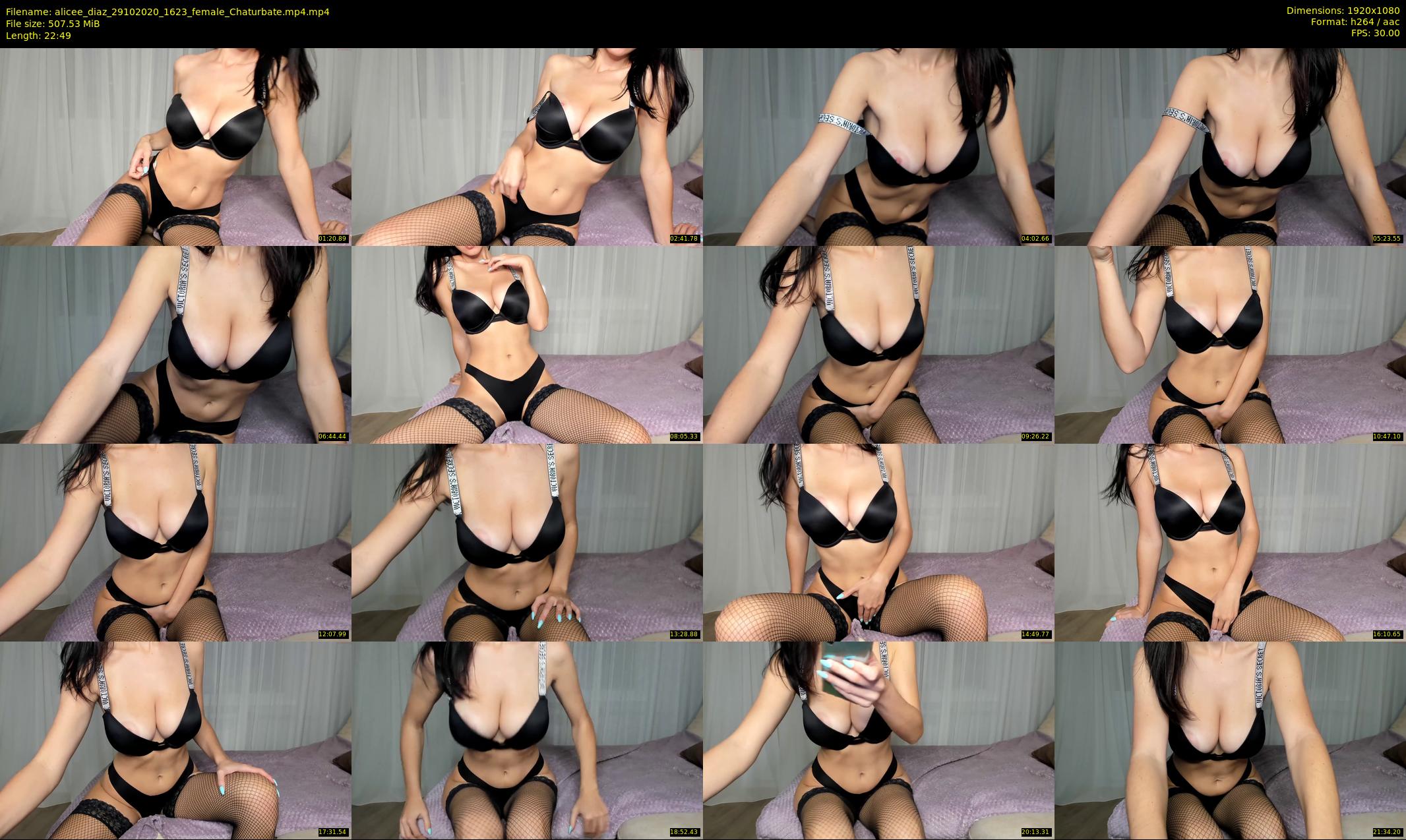 alicee_diaz — 23 minute Chaturbate female cam show recording, 1080p, Oct 29, 2020