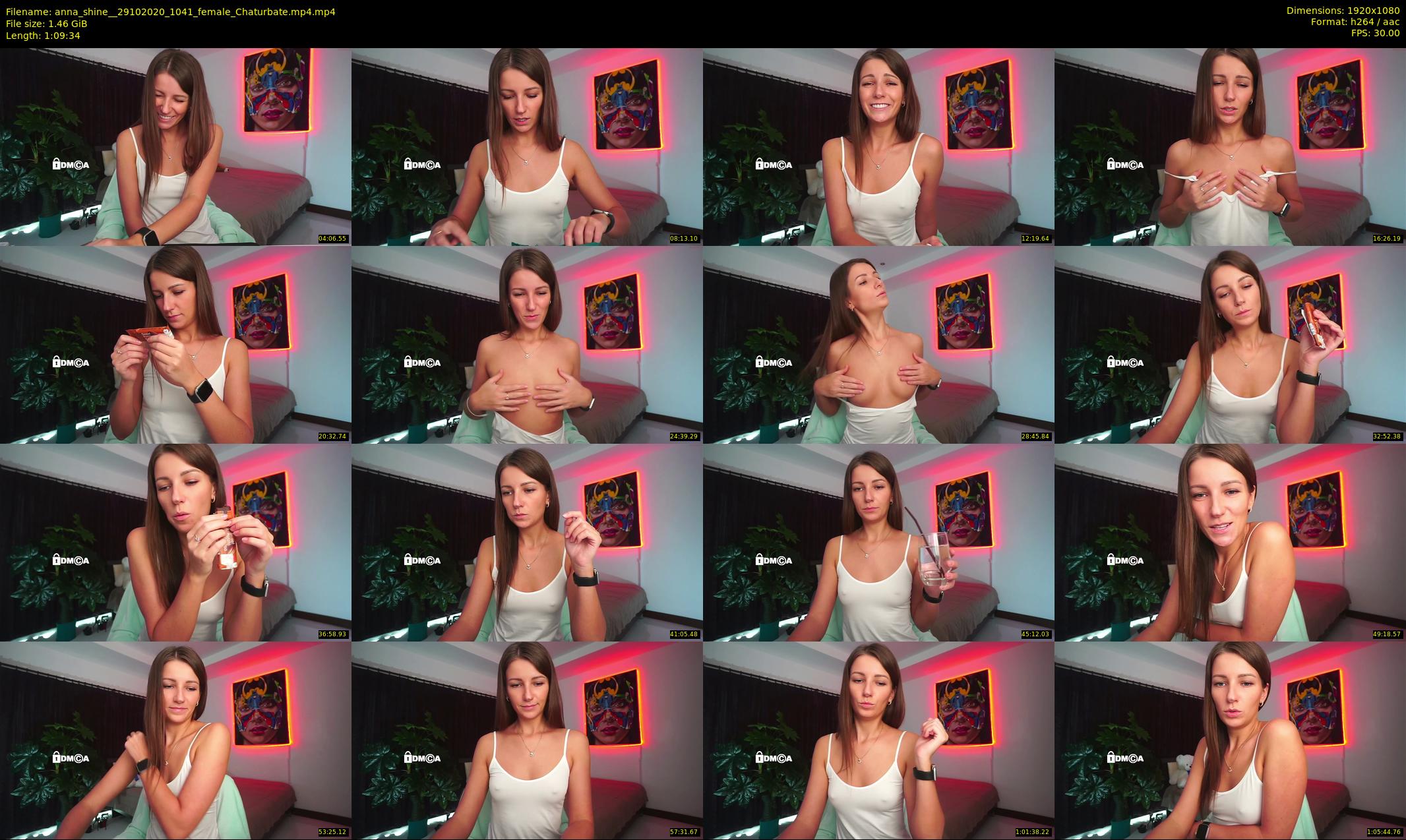anna_shine_ — 70 minute Chaturbate female cam show recording, 1080p, Oct 29, 2020