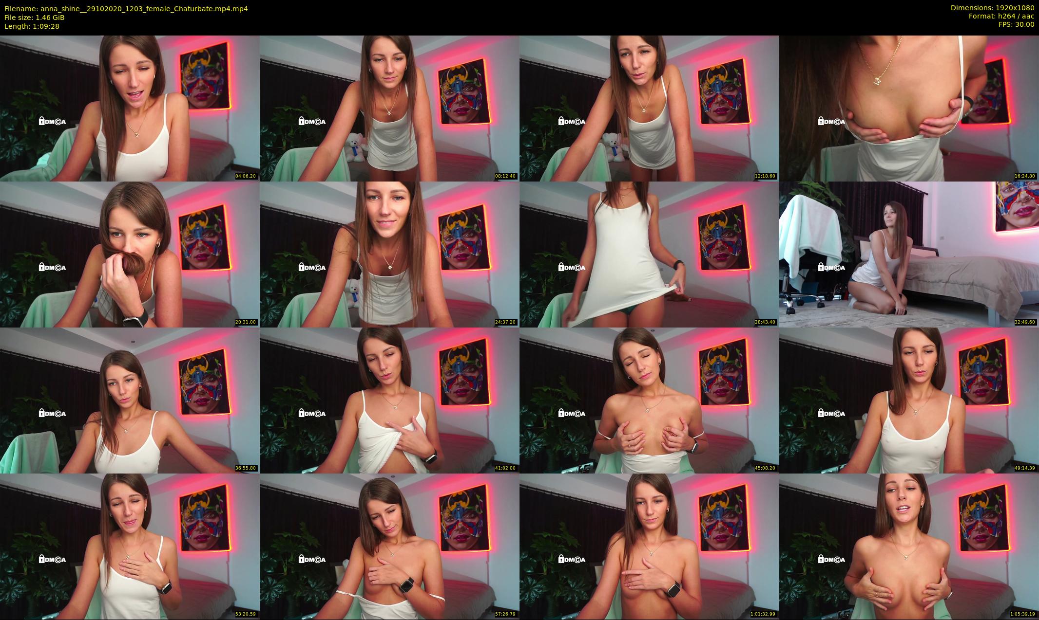 anna_shine_ — 70 minute Chaturbate female cam show recording, 1080p, Oct 29, 2020