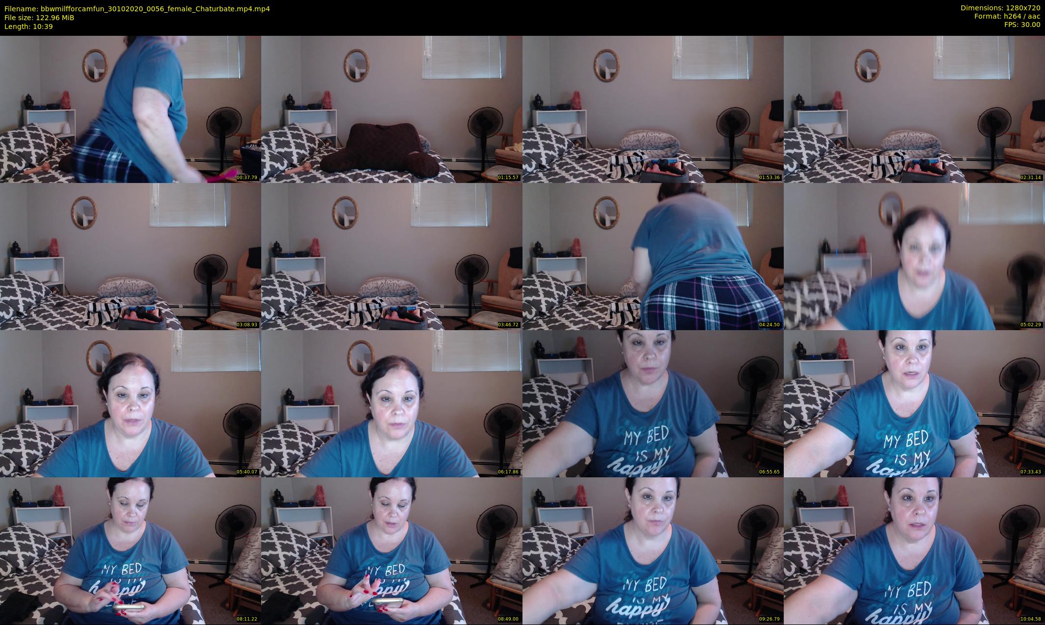 bbwmilfforcamfun — 11 minute Chaturbate female cam show recording, 720p, Oct 30, 2020