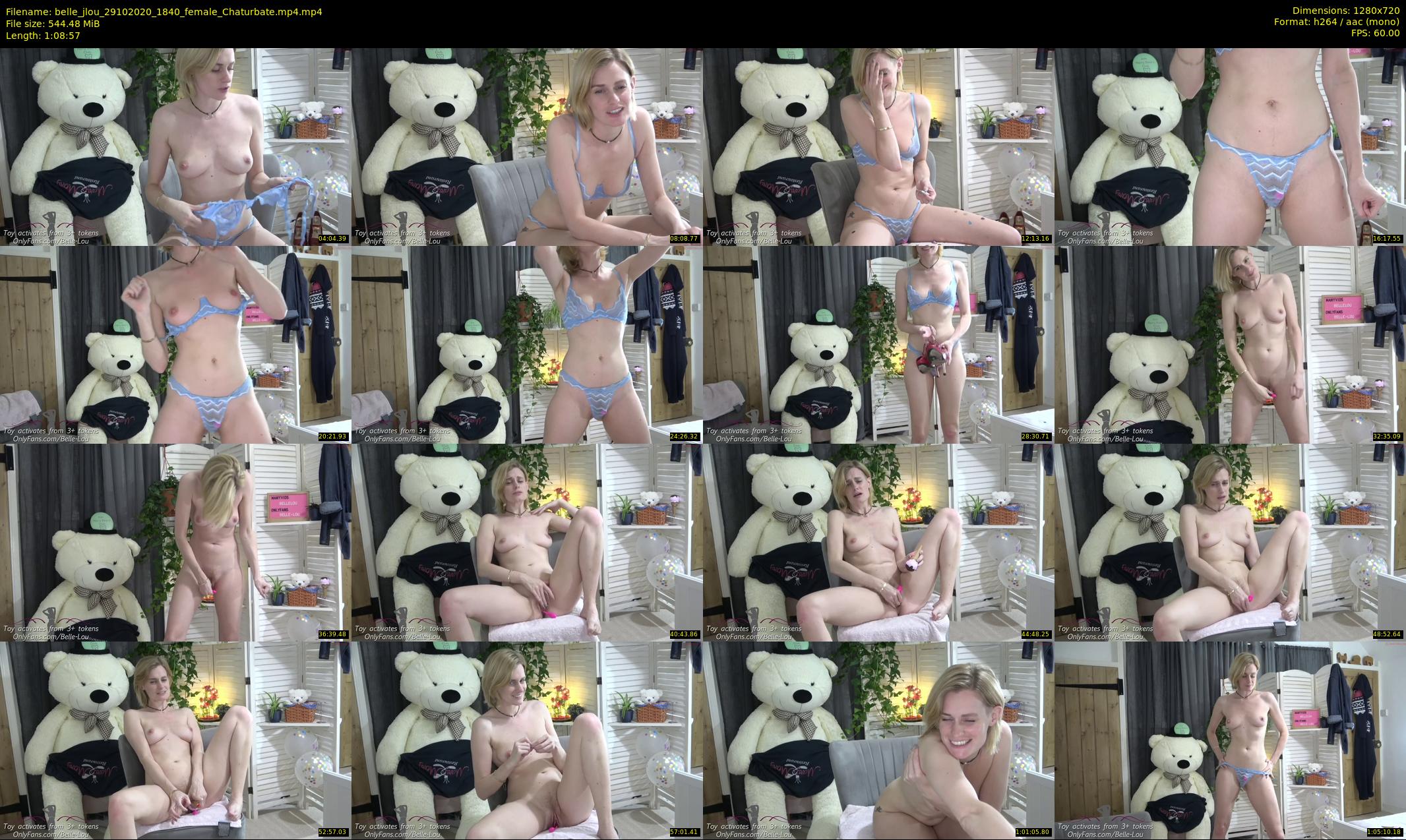 belle_jlou — 69 minute Chaturbate female cam show recording, 720p, Oct 29, 2020