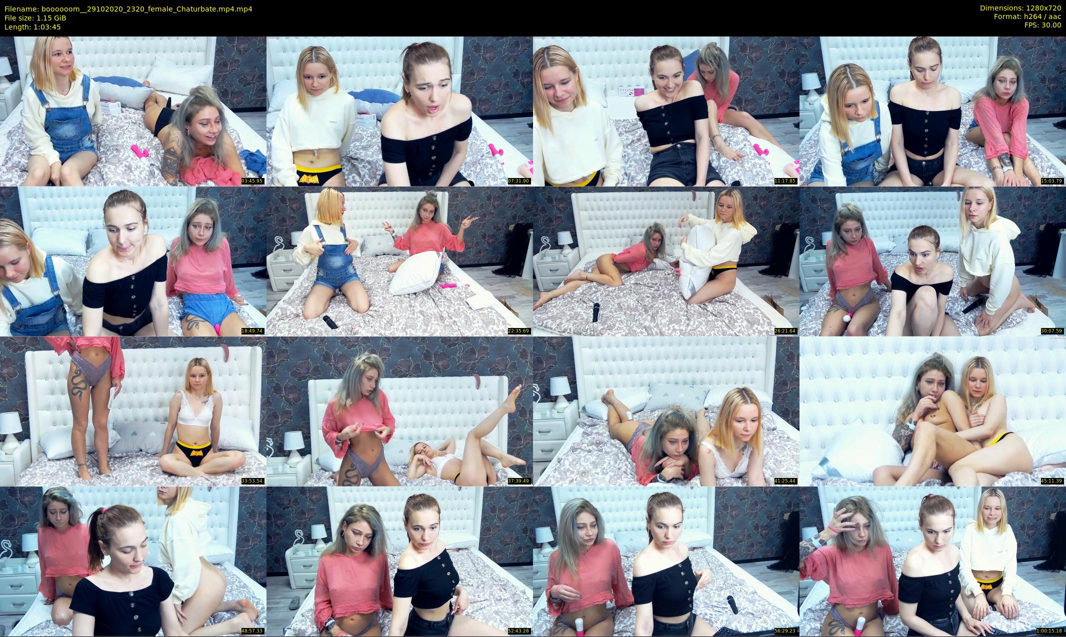 boooooom_ — 64 minute Chaturbate female cam show recording, 720p, Oct 29, 2020