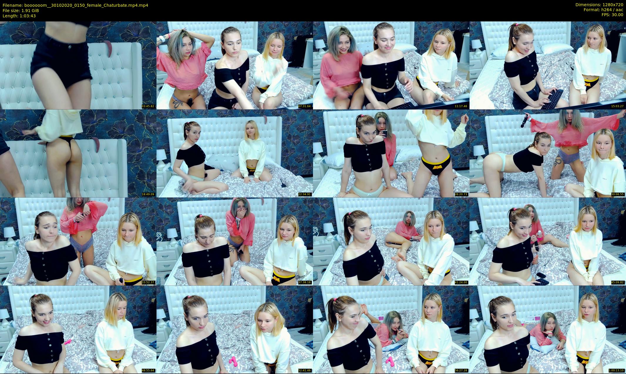 boooooom_ — 64 minute Chaturbate female cam show recording, 720p, Oct 30, 2020