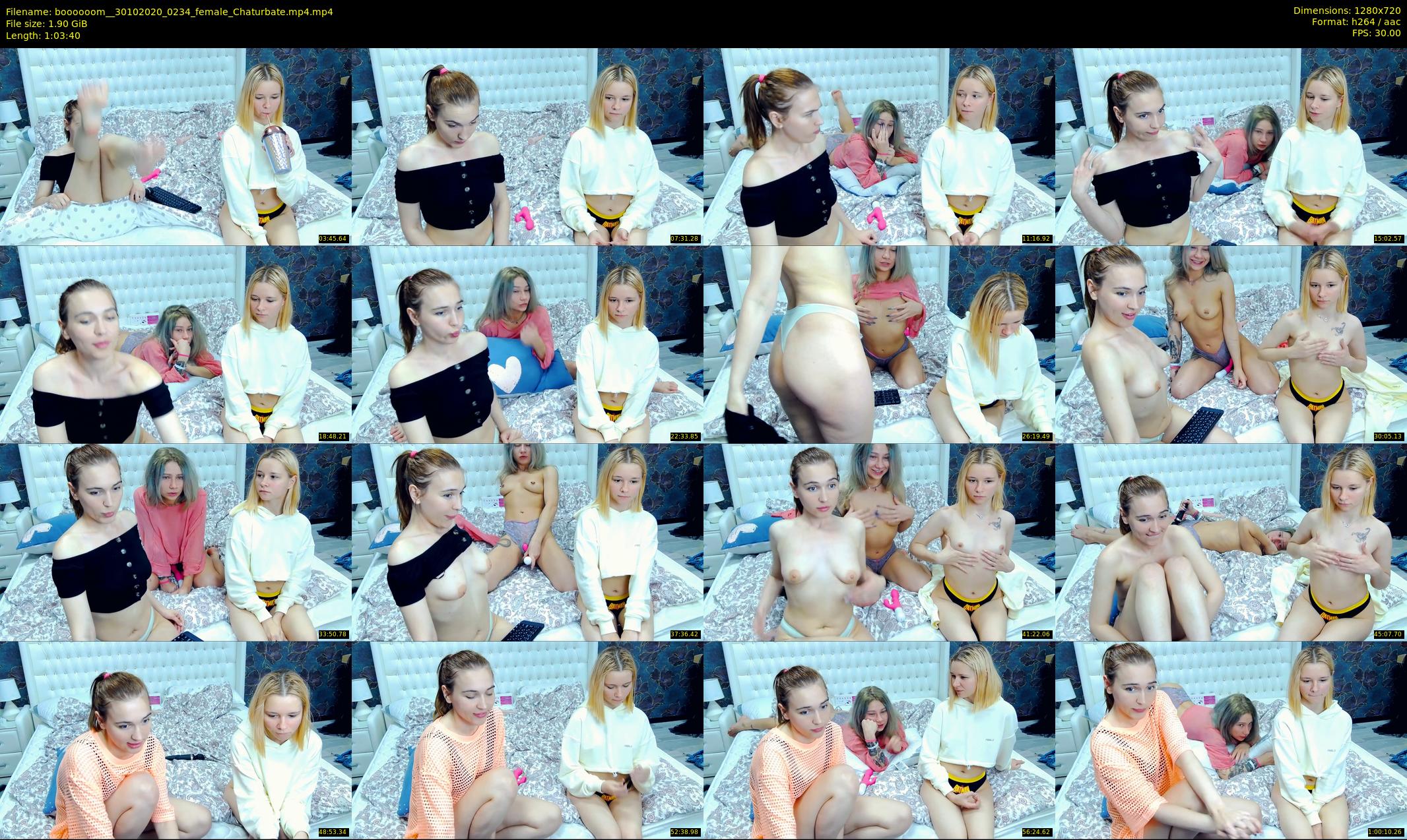 boooooom_ — 64 minute Chaturbate female cam show recording, 720p, Oct 30, 2020