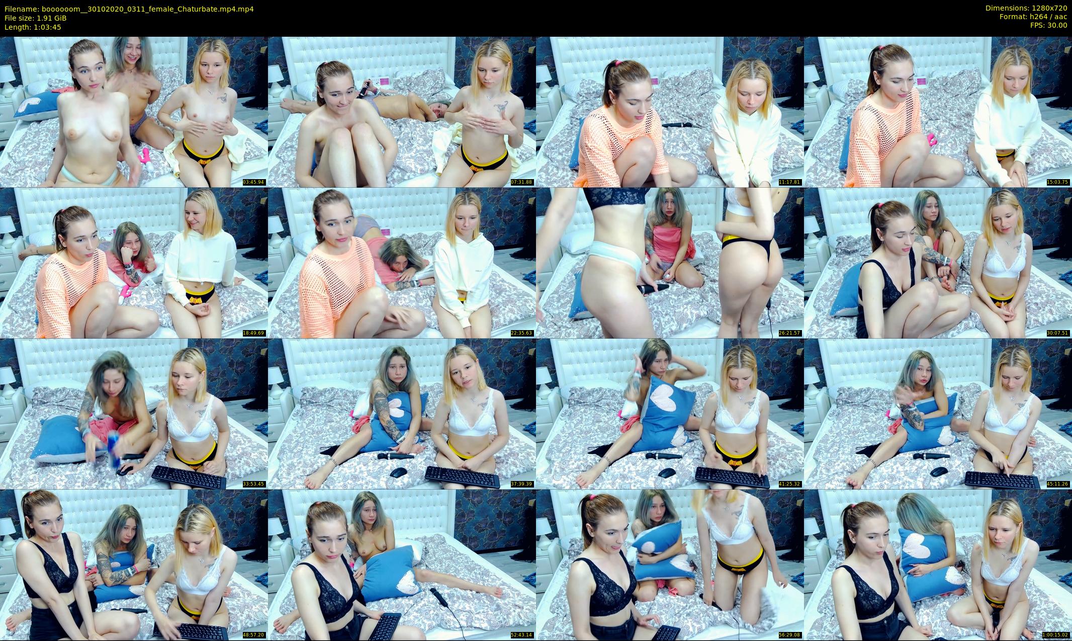 boooooom_ — 64 minute Chaturbate female cam show recording, 720p, Oct 30, 2020