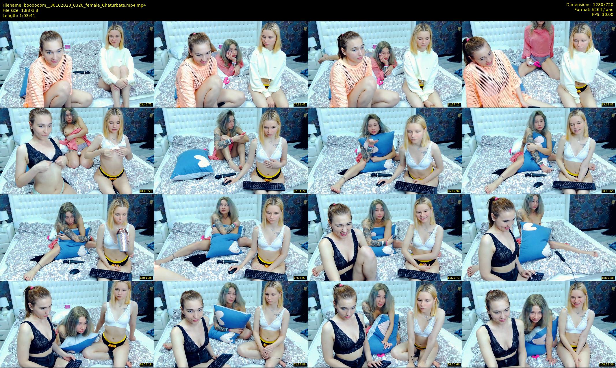 boooooom_ — 64 minute Chaturbate female cam show recording, 720p, Oct 30, 2020