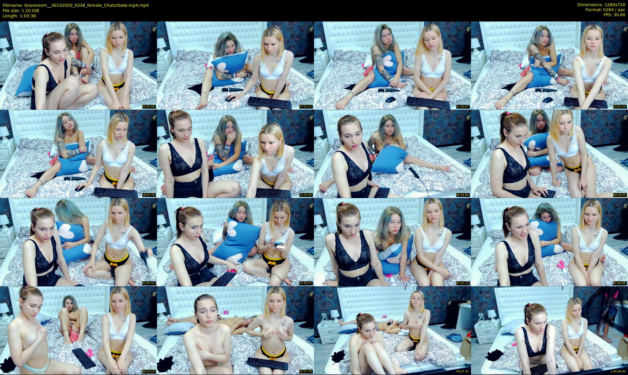 boooooom_ — 64 minute Chaturbate female cam show recording, 720p, Oct 30, 2020
