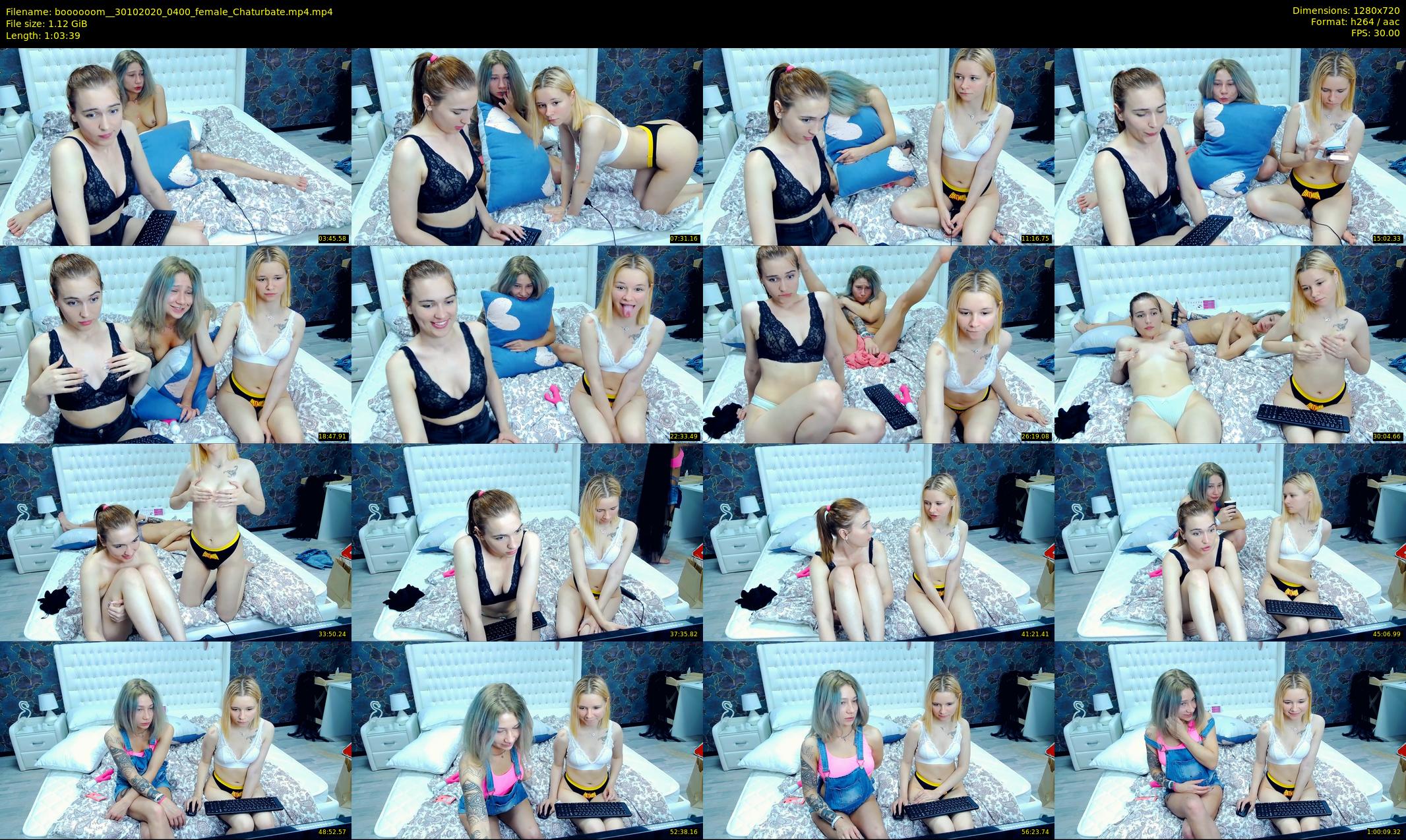 boooooom_ — 64 minute Chaturbate female cam show recording, 720p, Oct 30, 2020