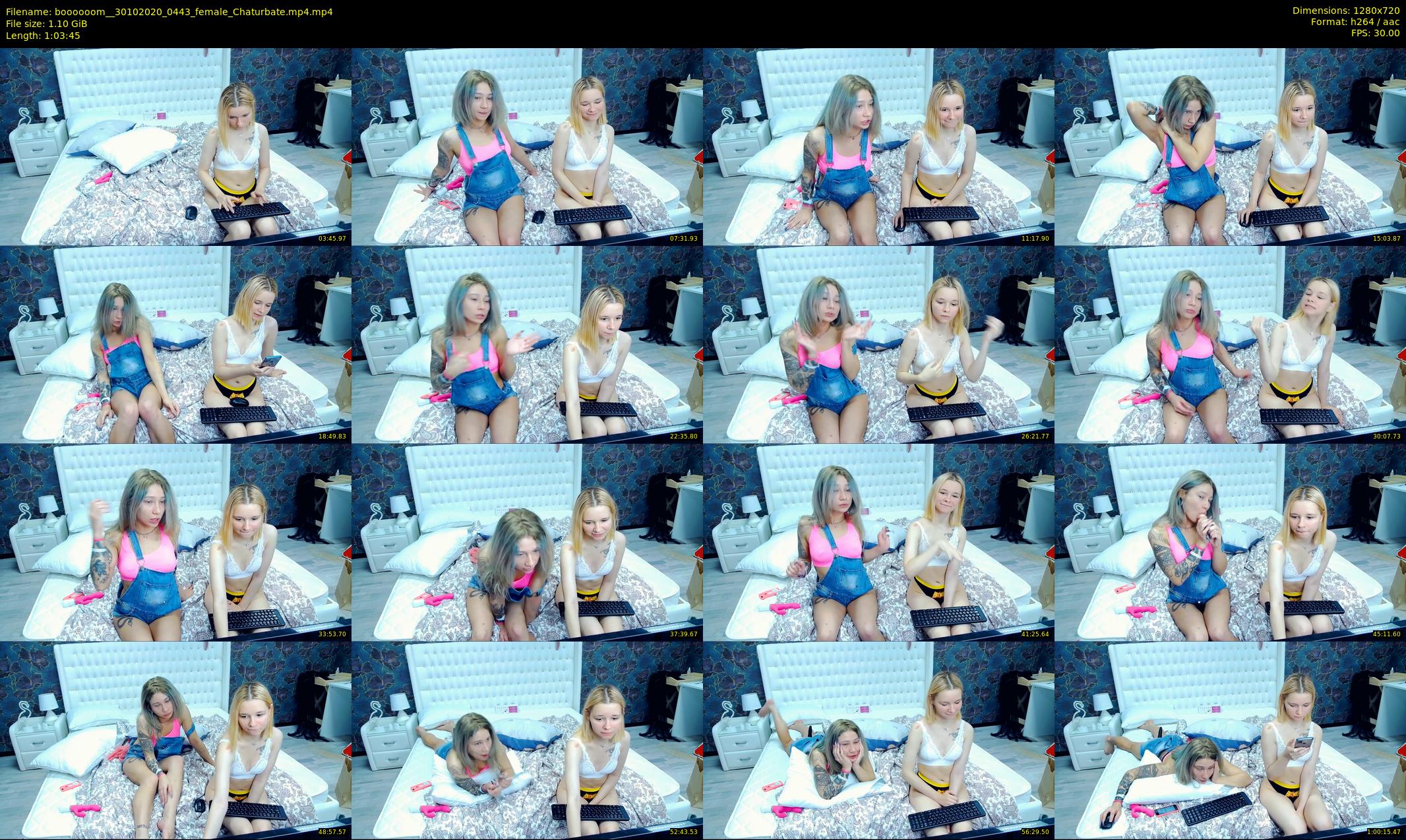 boooooom_ — 64 minute Chaturbate female cam show recording, 720p, Oct 30, 2020