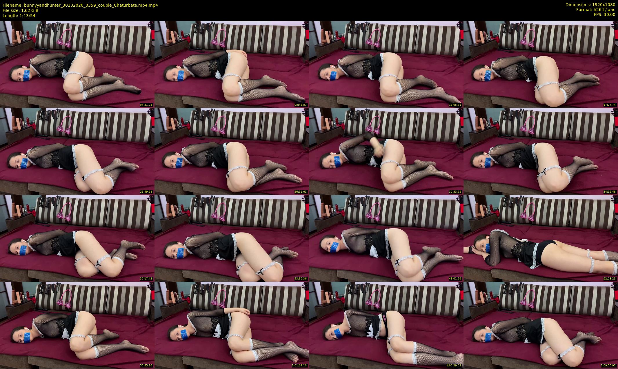 bunnyyandhunter — 74 minute Chaturbate couple cam show recording, 1080p, Oct 30, 2020