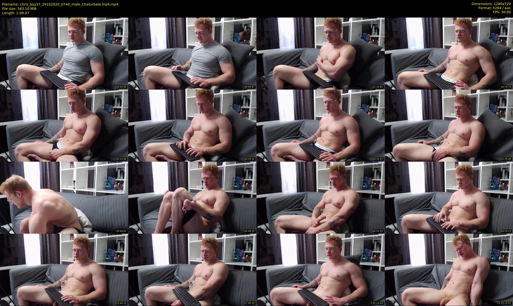 chris_boy37 — 70 minute Chaturbate male cam show recording, 720p, Oct 29, 2020