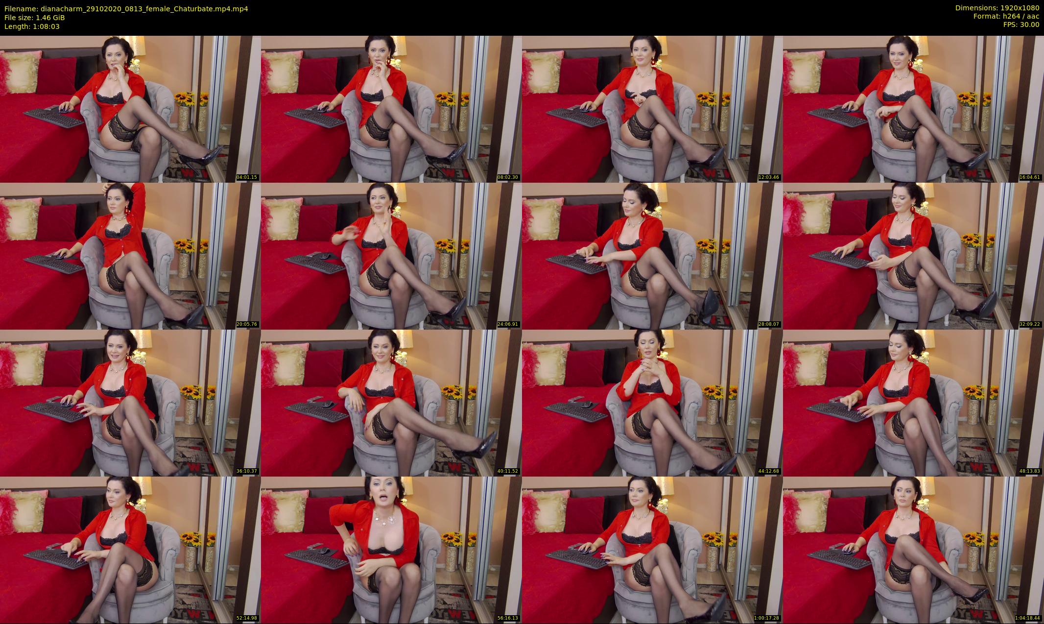 dianacharm — 69 minute Chaturbate female cam show recording, 1080p, Oct 29, 2020