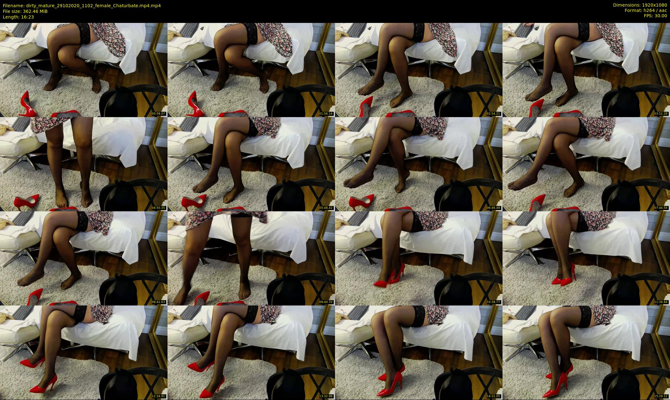 dirty_mature — 17 minute Chaturbate female cam show recording, 1080p, Oct 29, 2020