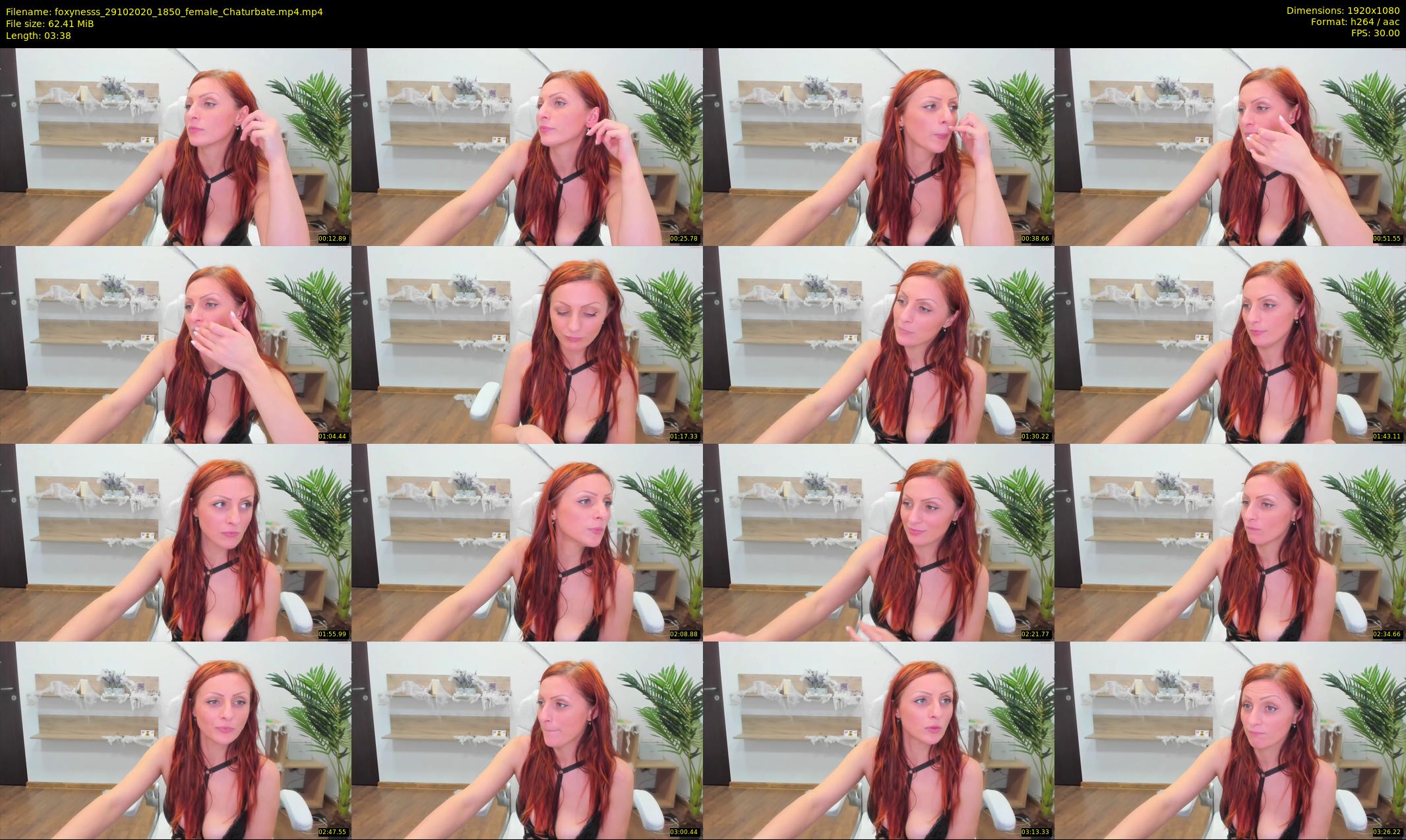 foxynesss — 4 minute Chaturbate female cam show recording, 1080p, Oct 29, 2020
