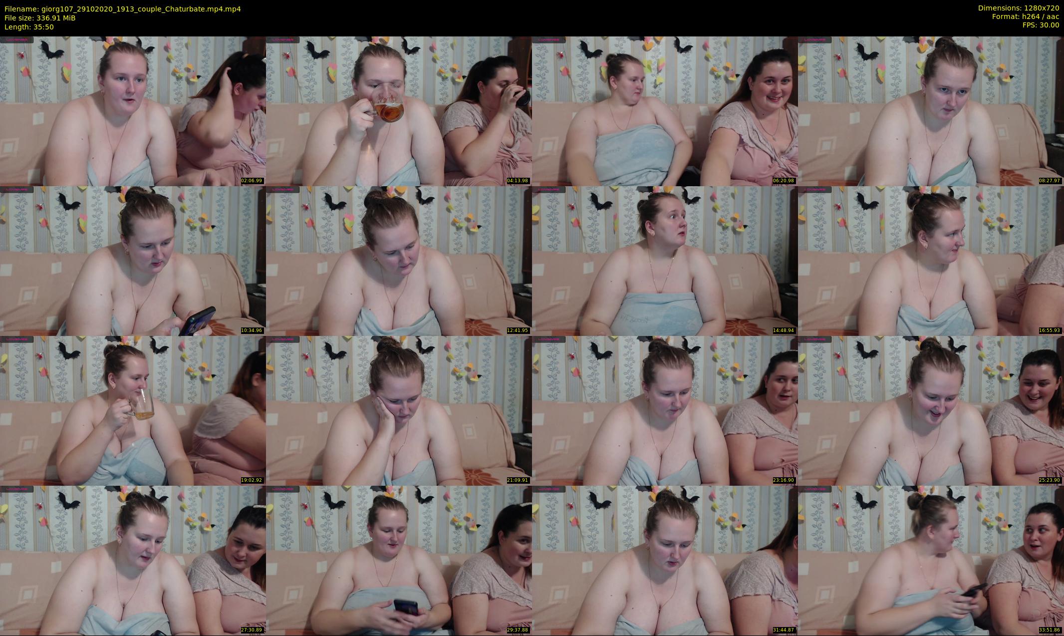 giorg107 — 36 minute Chaturbate couple cam show recording, 720p, Oct 29, 2020
