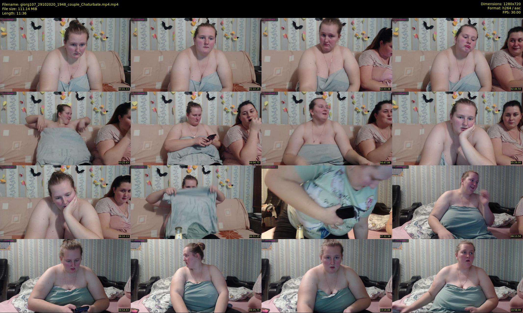 giorg107 — 12 minute Chaturbate couple cam show recording, 720p, Oct 29, 2020